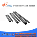 PVC tube nitriding parallel twin tube extruder screw